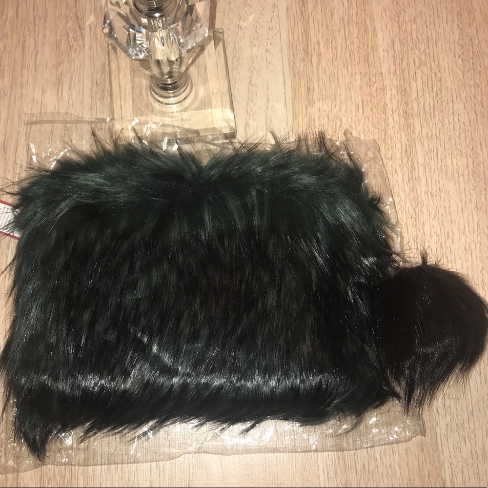 SALE! Fur Green Crossbody